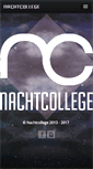 Mobile Screenshot of nachtcollege.com